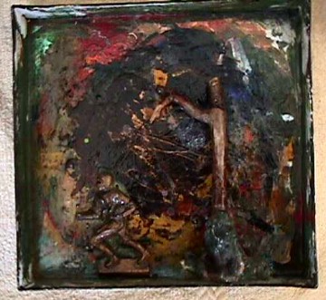 3-D Mixed Media Box #9